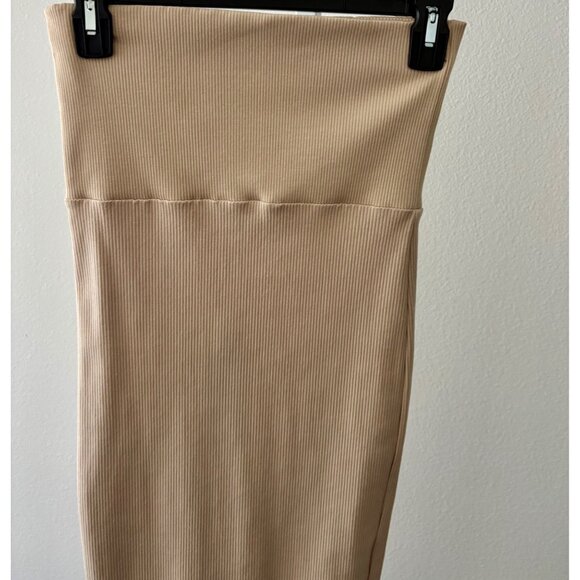 NWT Pencil Skirt Medium BodyCon High Waist Ribbed Clean Girl Old Money Romantic - Picture 11 of 13